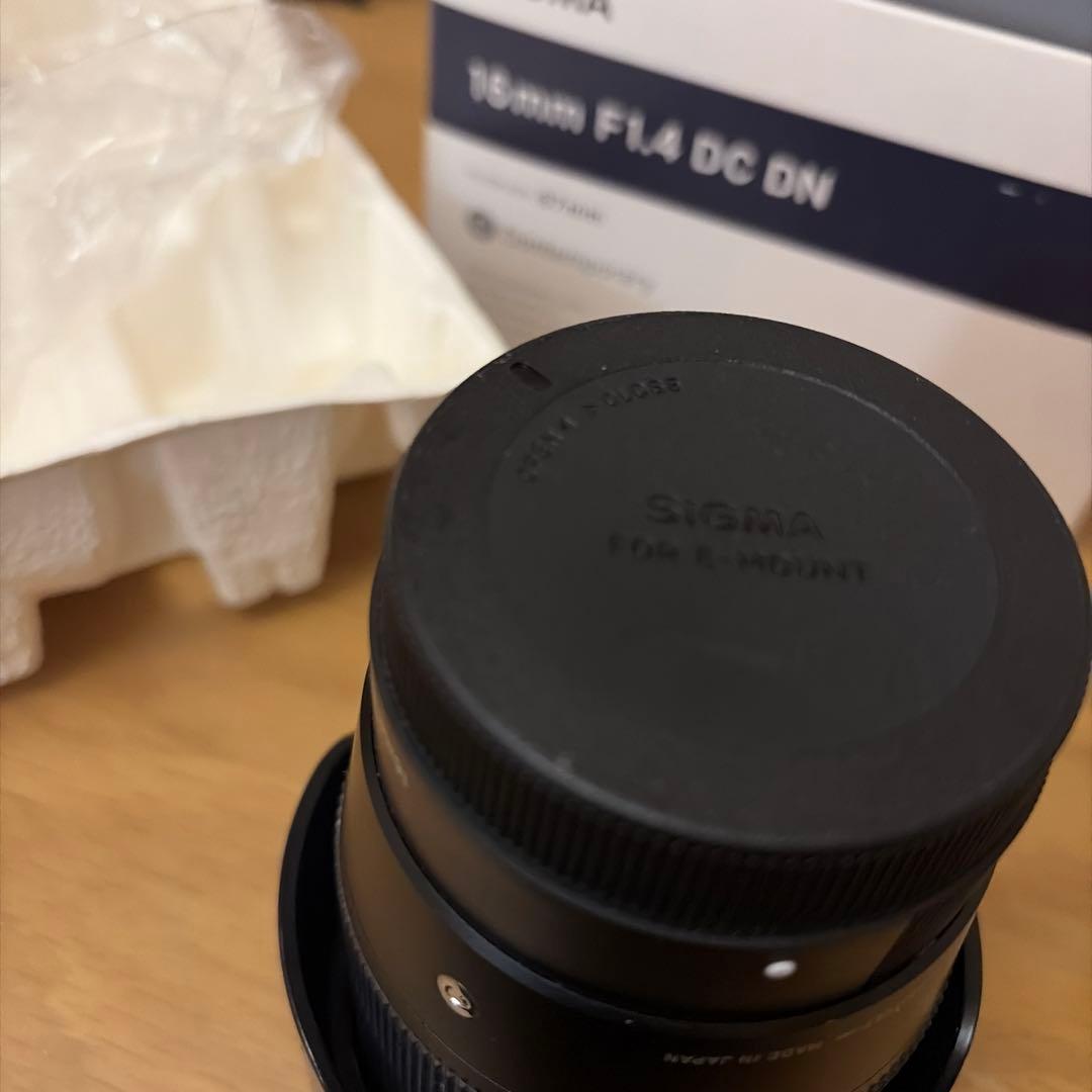 SIGMA 16mm F1.4 DC DN SONY a Eマウント用