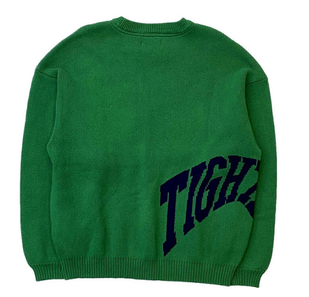 TBPR ⭐️ACID LOGO KNIT SWEATER グリーン　Lサイズ