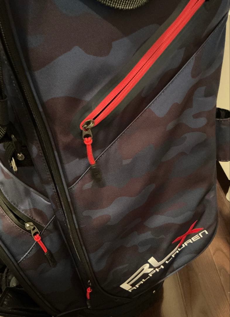 RLX POLO GOLF ポロゴルフ スタンドキャディバッグ ネイビー迷彩柄