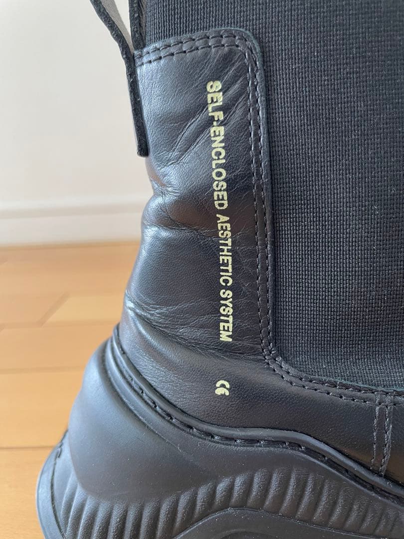 コ*ン様 超美品‼️OAMC FREE SOLO CHELSEA BOOT 黒