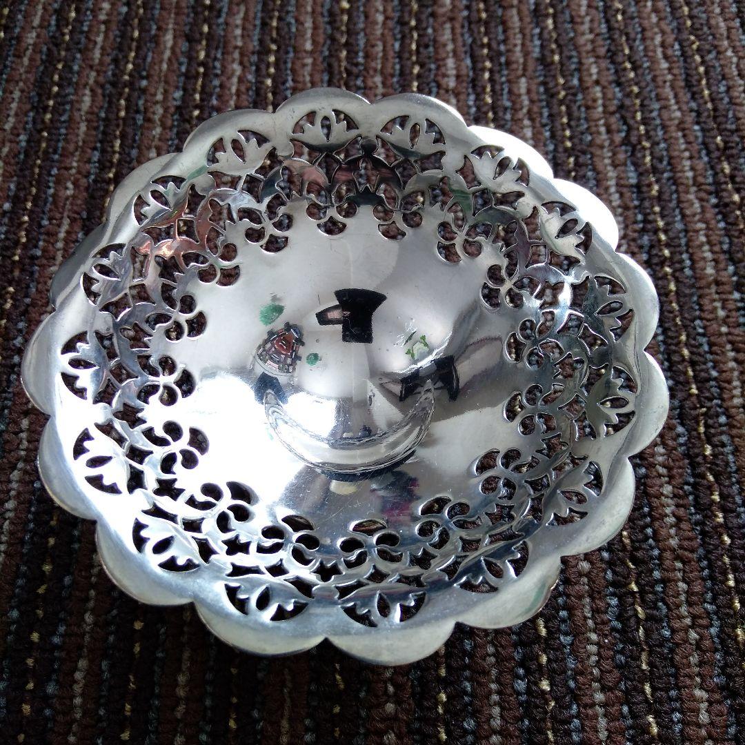 Mappin&Webb シルバープレート　コンポティエ／ボンボンディッシュ