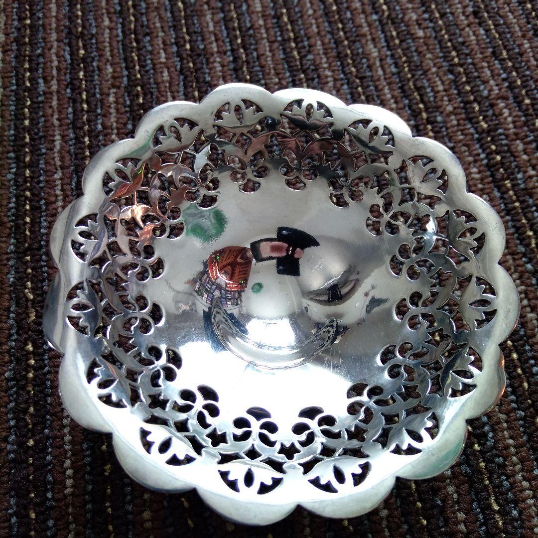 Mappin&Webb シルバープレート　コンポティエ／ボンボンディッシュ