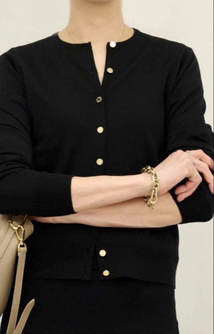 ドゥーズィエムクラス FF30 GIZA カーディガン & トップス 2点セット