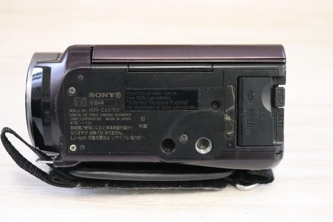 ■SONY ソニー Handycam HDR-CX370V ビデオカメラ