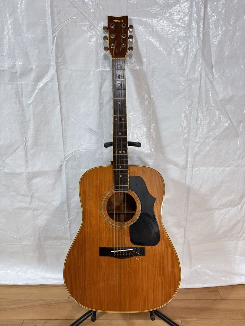 YAMAHA.FG-350Dベージュラベル。 トップ単板！