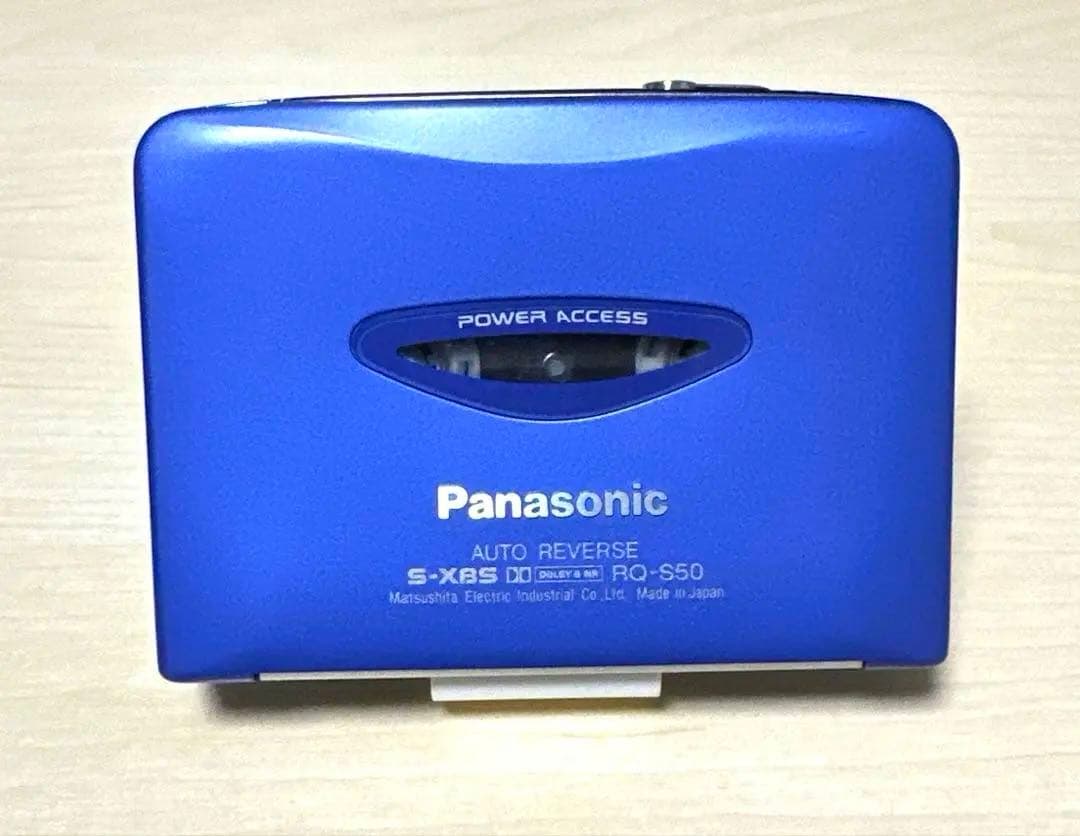 【極美品DE可動品】Panasonic カセット プレーヤー RQ-S50