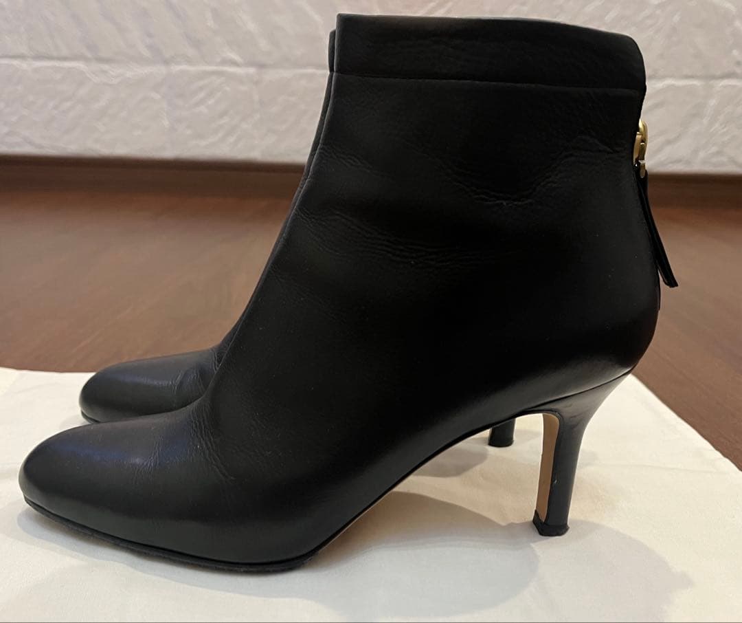 【週末限定価格】美品⭐︎ペリーコ　バックジップ　ショートブーツ　37