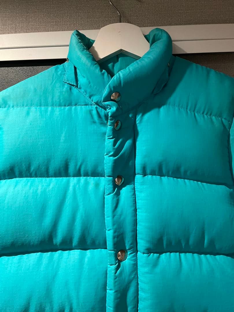 実寸S 90s Crescent Down Works ZipSnap Down