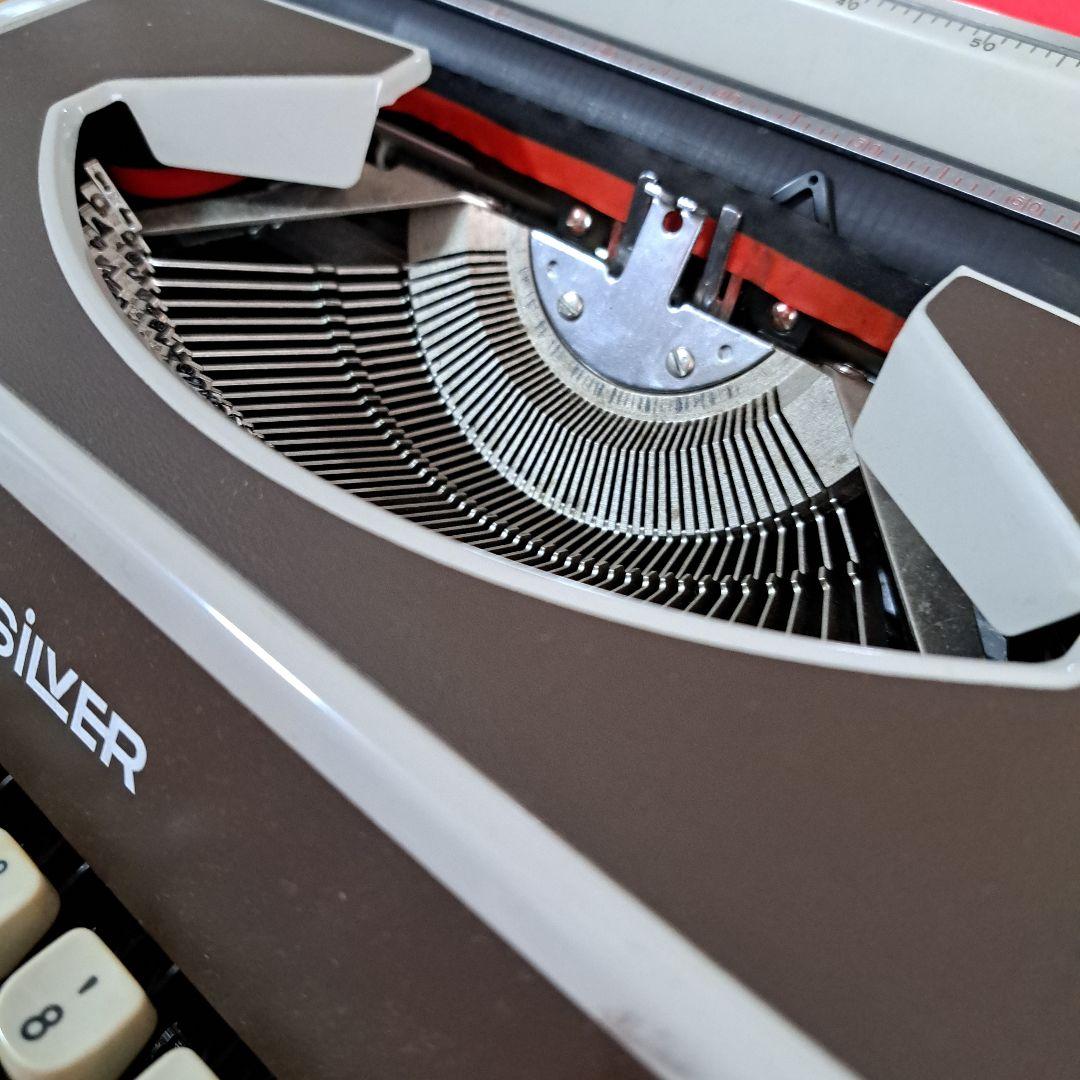 【アンティーク】Silverタイプライター