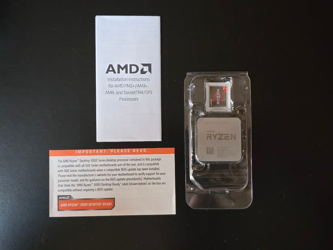 AMD Ryzen 7 3700X 国内正規品