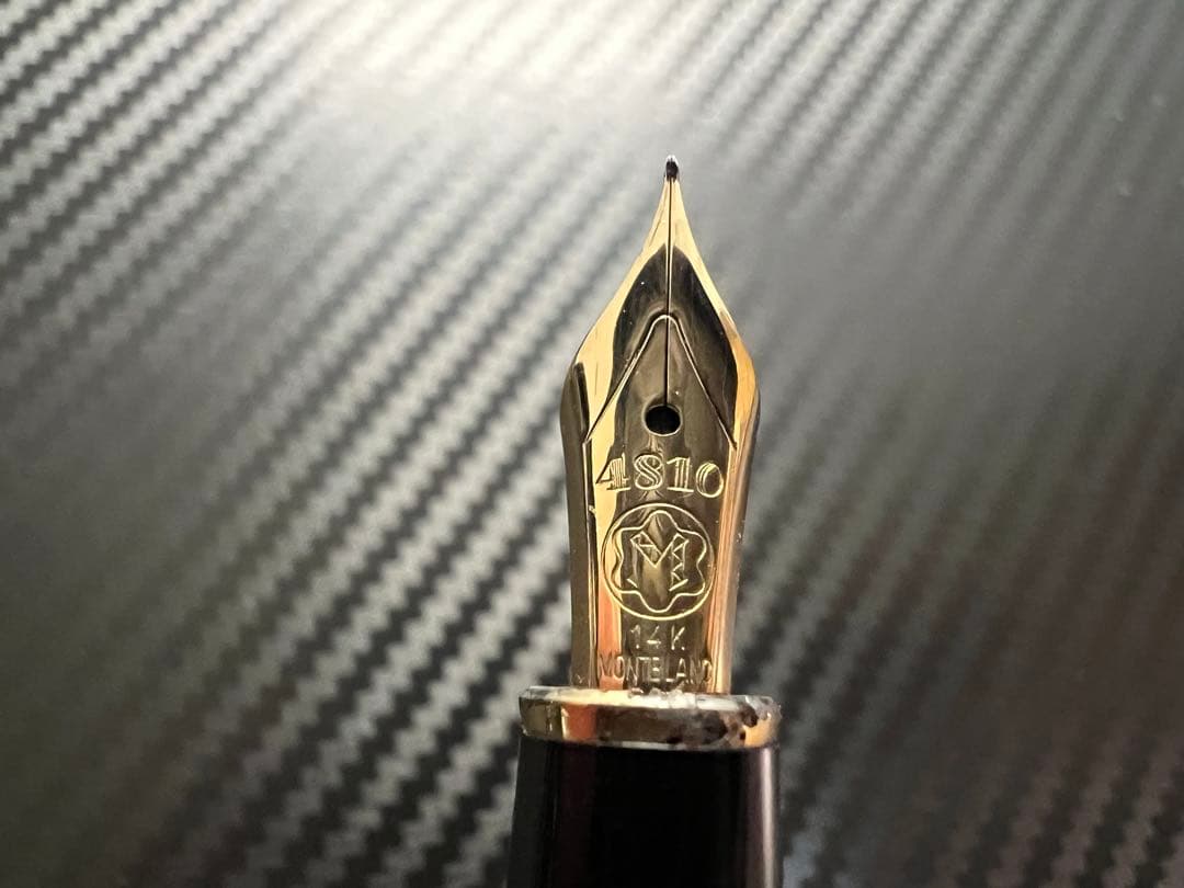 モンブラン 1980年代 144 EF ブラック 全金 万年筆