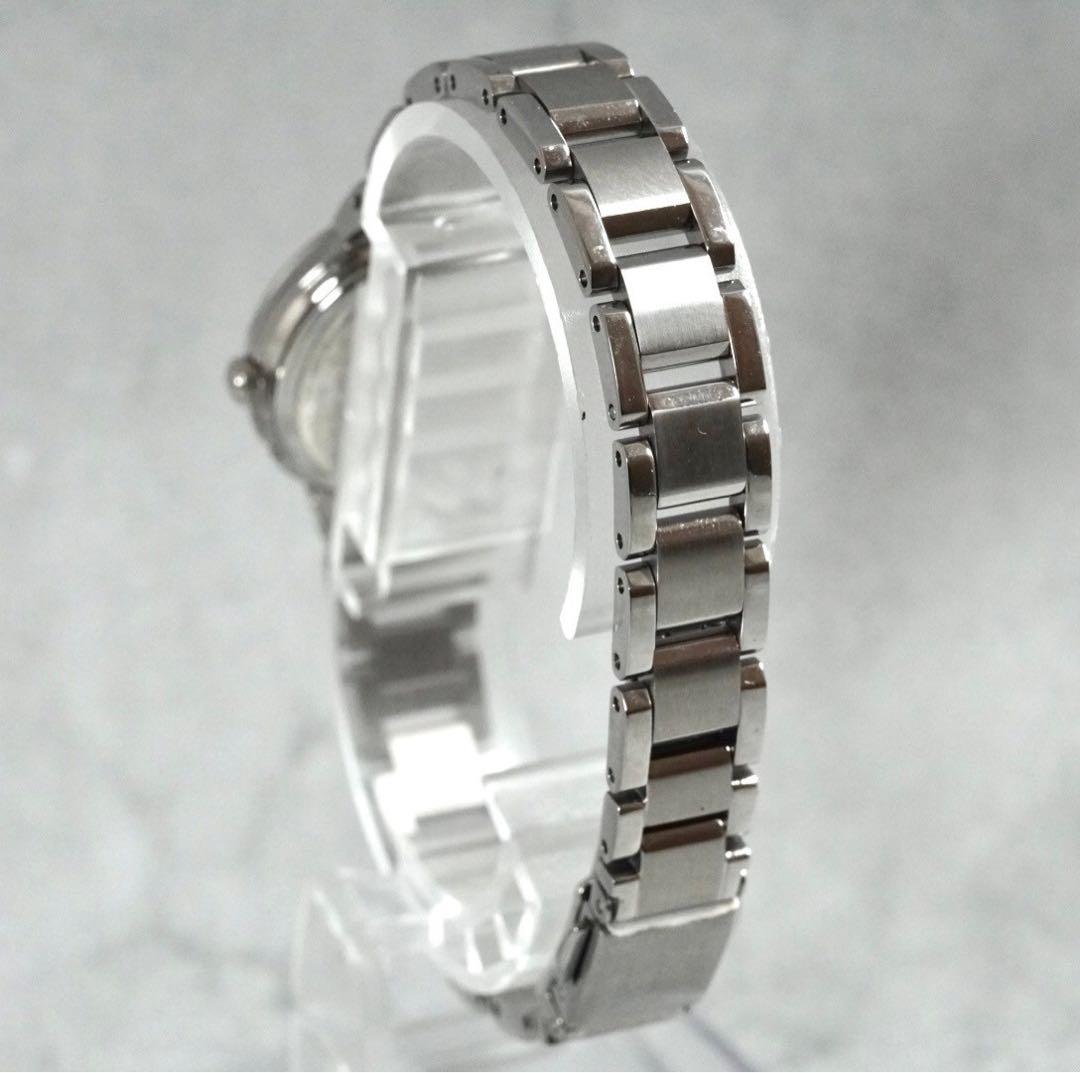 美品☆CITIZEN シチズン XC レディース時計 ステンレス 電波ソーラー