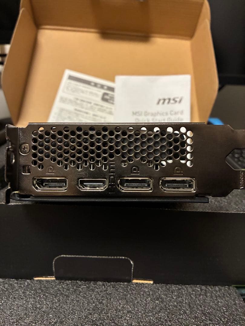 グラフィックボード・グラボ・ビデオカード MSI GEFORCE RTX4060 VENTUS 2X BLACK