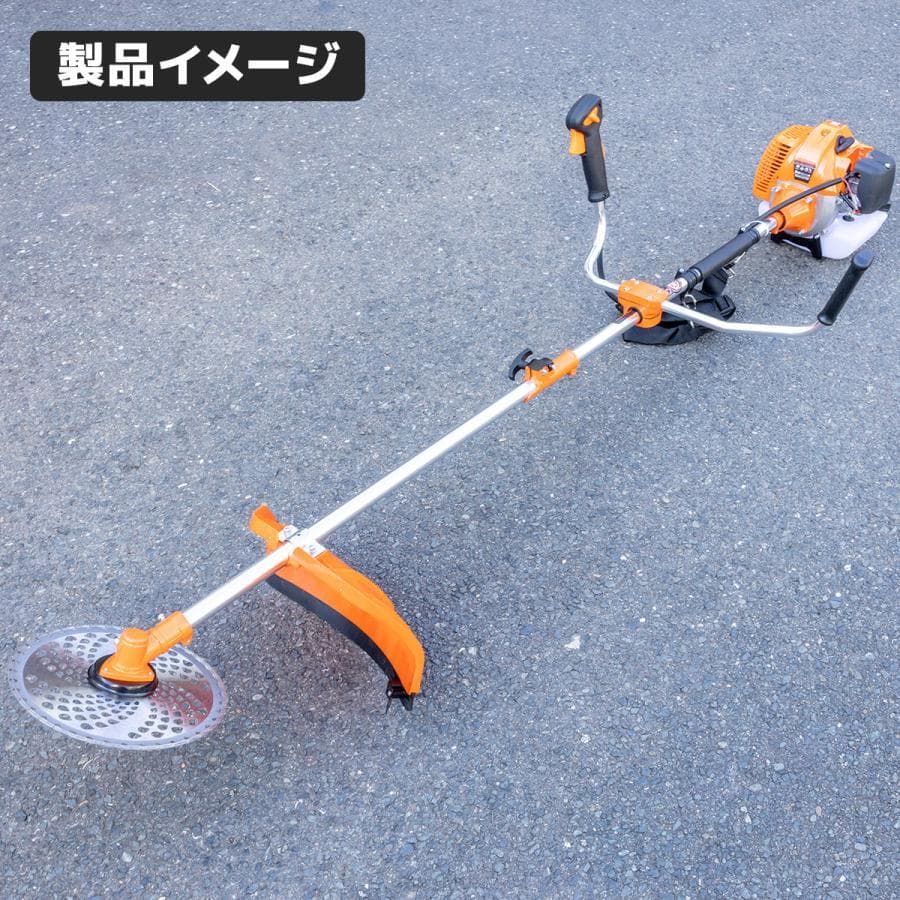 5種類アタッチメント付ワイヤーブレート 52cc強力草刈機