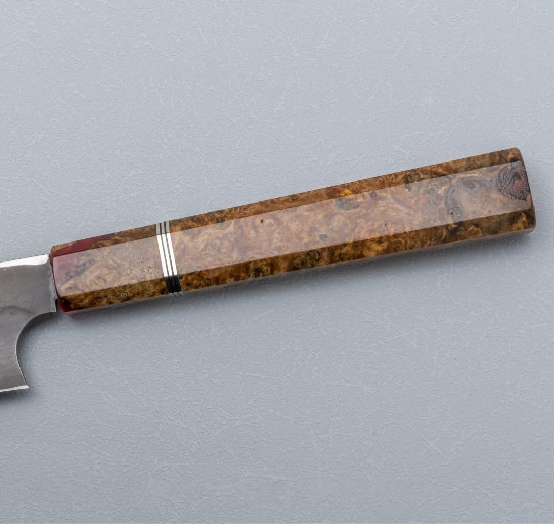 二唐刃物　本焼　白一鋼　柳　300