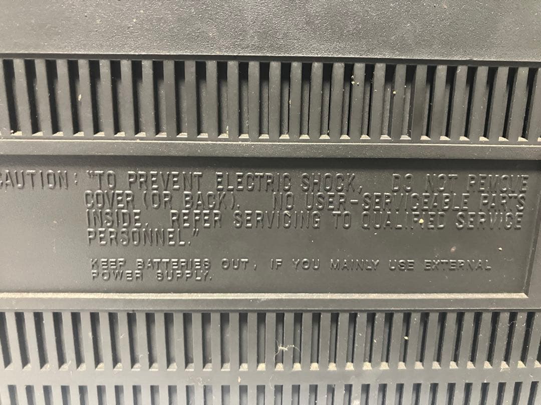 ジャンク品　SONY ICF-6700 ５バンドマルチバンドレシーバー　ラジオ