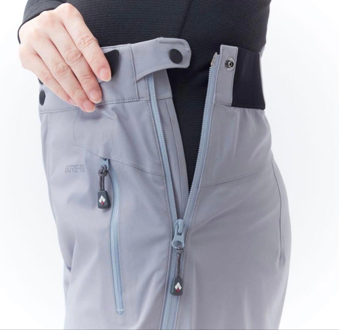 美品 モンベル スキーウェア パンツ レディース L-S（L ショート丈）