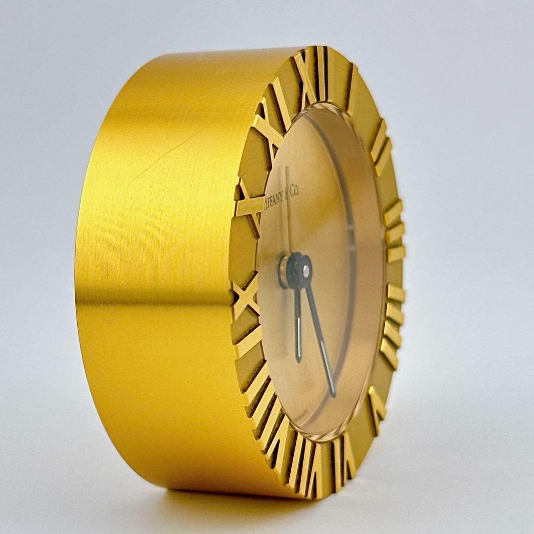 【TIFFANY】　ティファニー　アトラス　クロック　置時計　状態良好　超レア