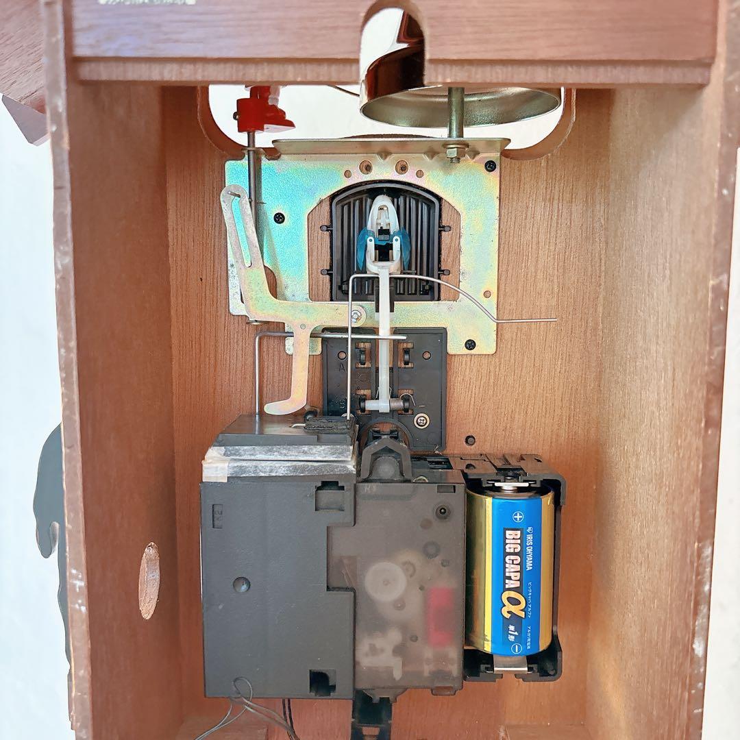 【匿名配送】 CITIZEN シチズン 鳩時計 稼働品 電池付き 壁掛け時計