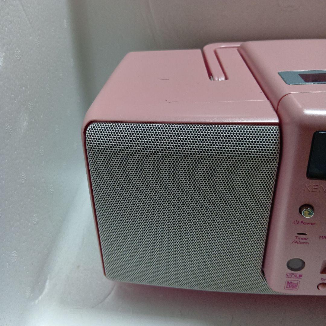 KENWOOD MDX-L1 ピンク CD・MD・ラジオ機能 美品