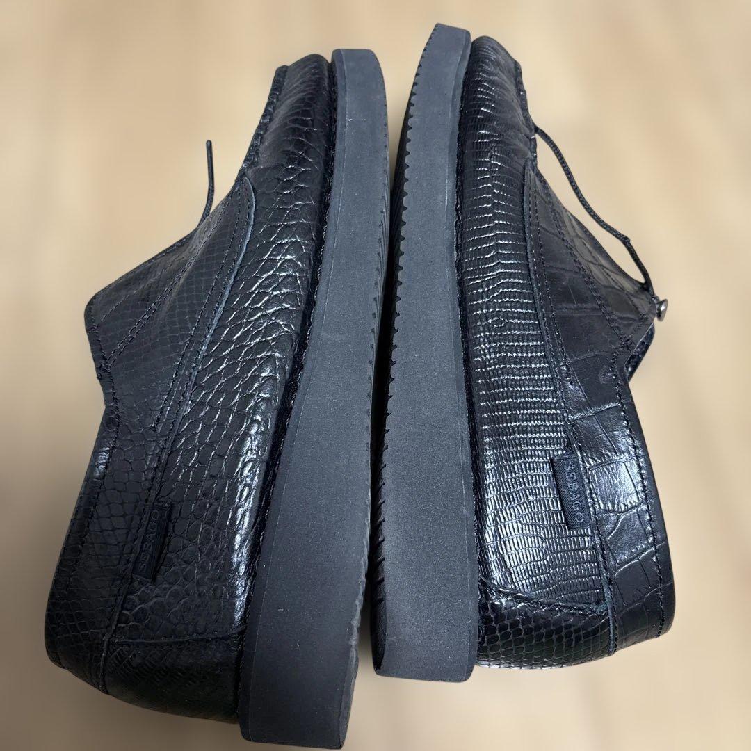 エンジニアードガーメンツ×セバゴ　シューズ　ブラック