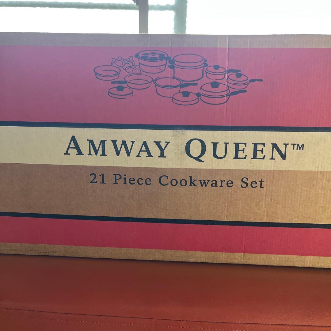 重ね料理は一度に4種類Cookも当然！Amway クイーンクック21ピースセット