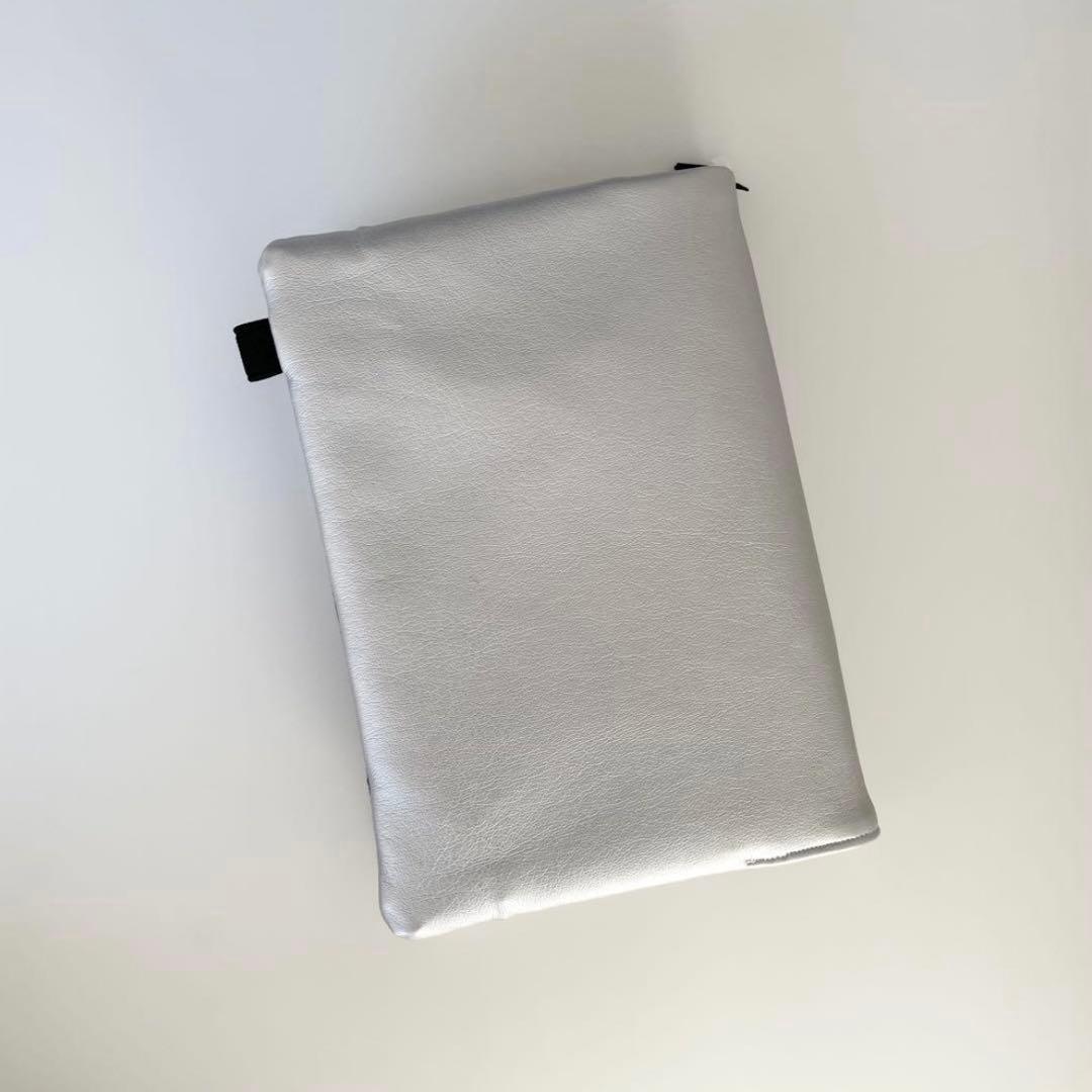 早い者勝ち　韓国　バインダー　カバー　貯金　現金管理　シルバー　黒　チェック　2