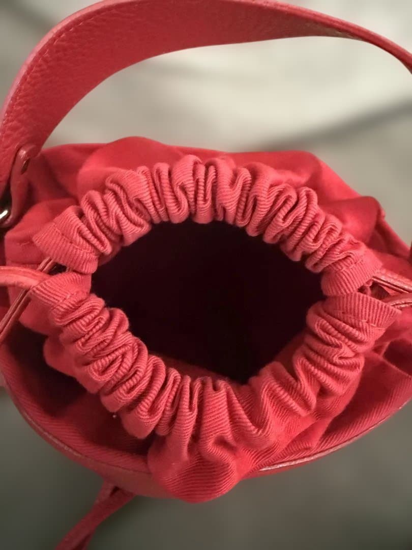 アヤコバッグ　ポタリバッグ　レッド