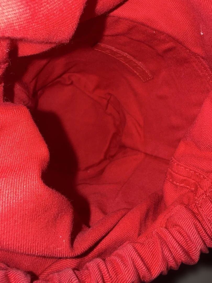 アヤコバッグ　ポタリバッグ　レッド