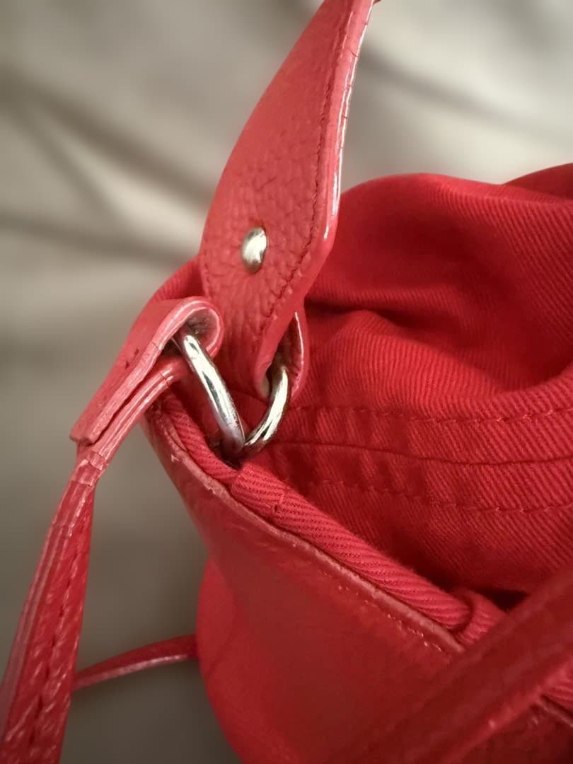 アヤコバッグ　ポタリバッグ　レッド