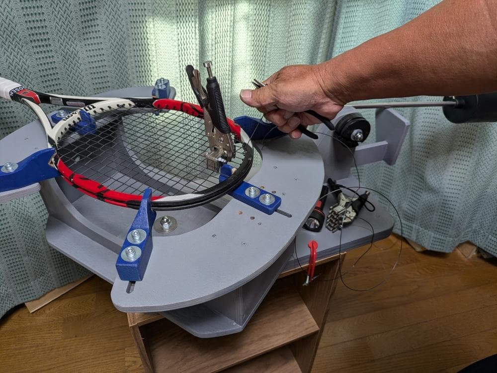 ストリングマシン(ガット張り機)TG-4 (F)