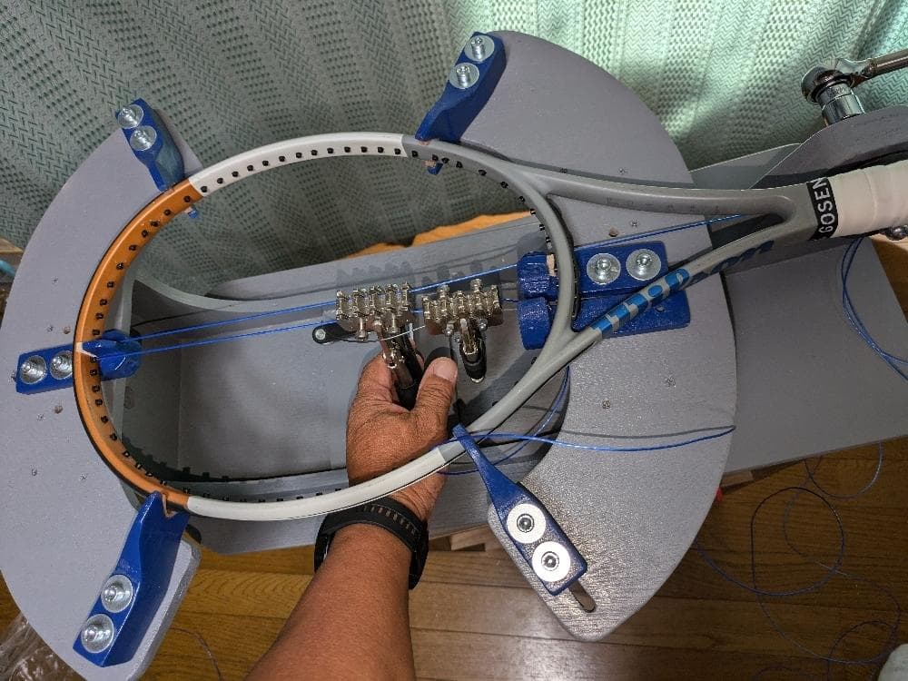 ストリングマシン(ガット張り機)TG-4 (F)