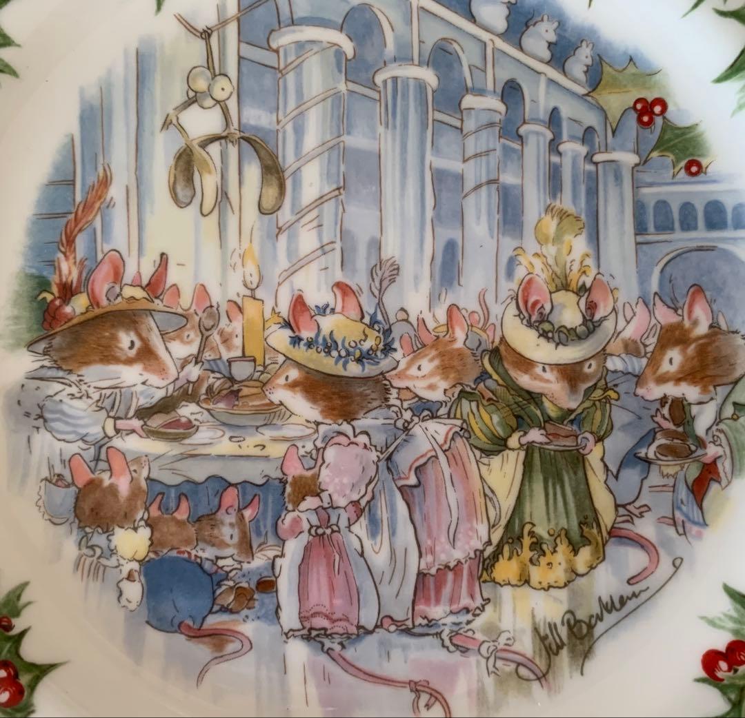 ブランブリーヘッジ ミッドウィンターシリーズ プレート 4枚セット