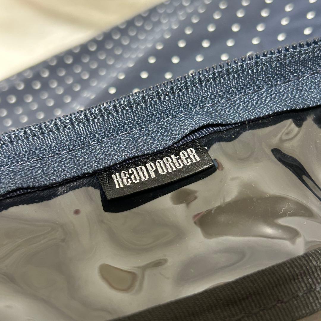 希少　美品　HEAD PORTER ポーター　ショルダーバッグ　ドット　水玉