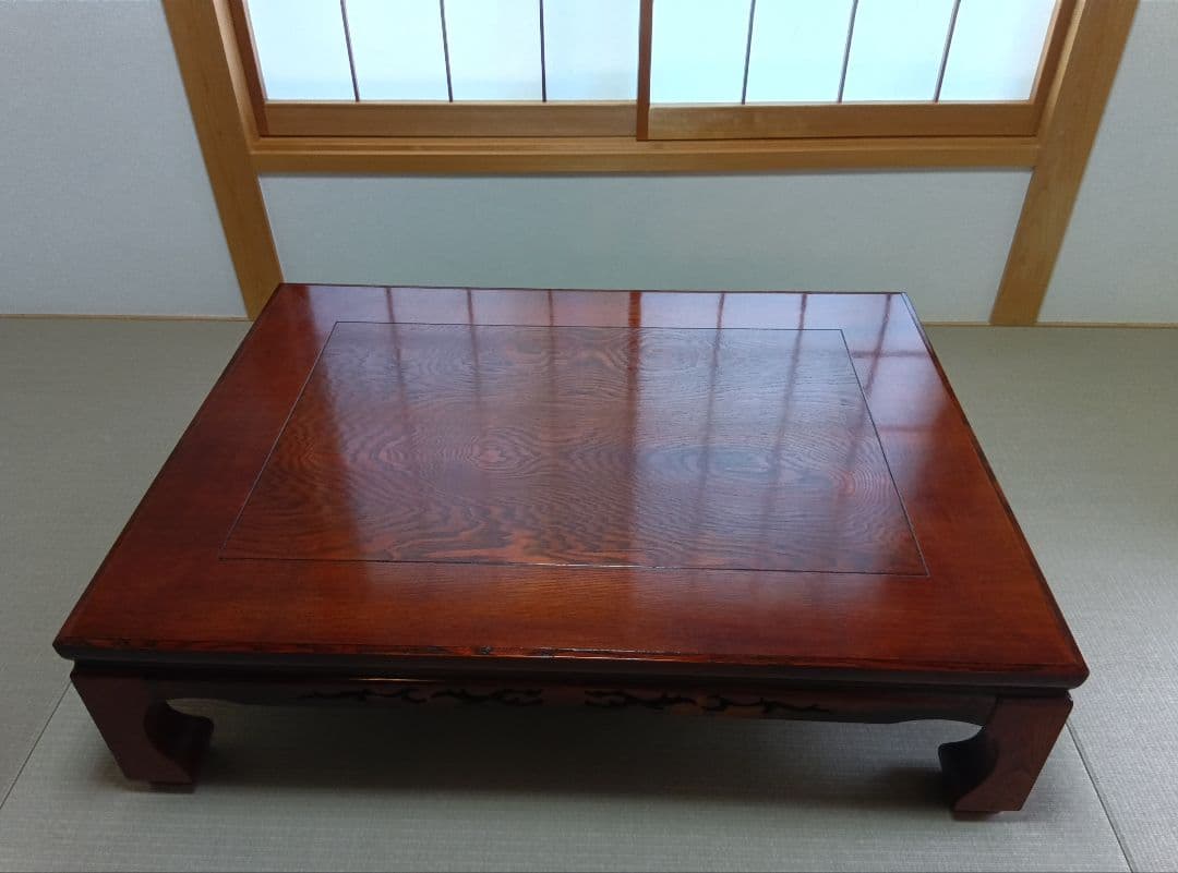 【昭和レトロ] 木製座卓