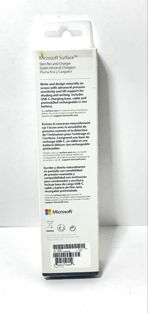 【新品】Microsoft Surface Pro X Slim Pen