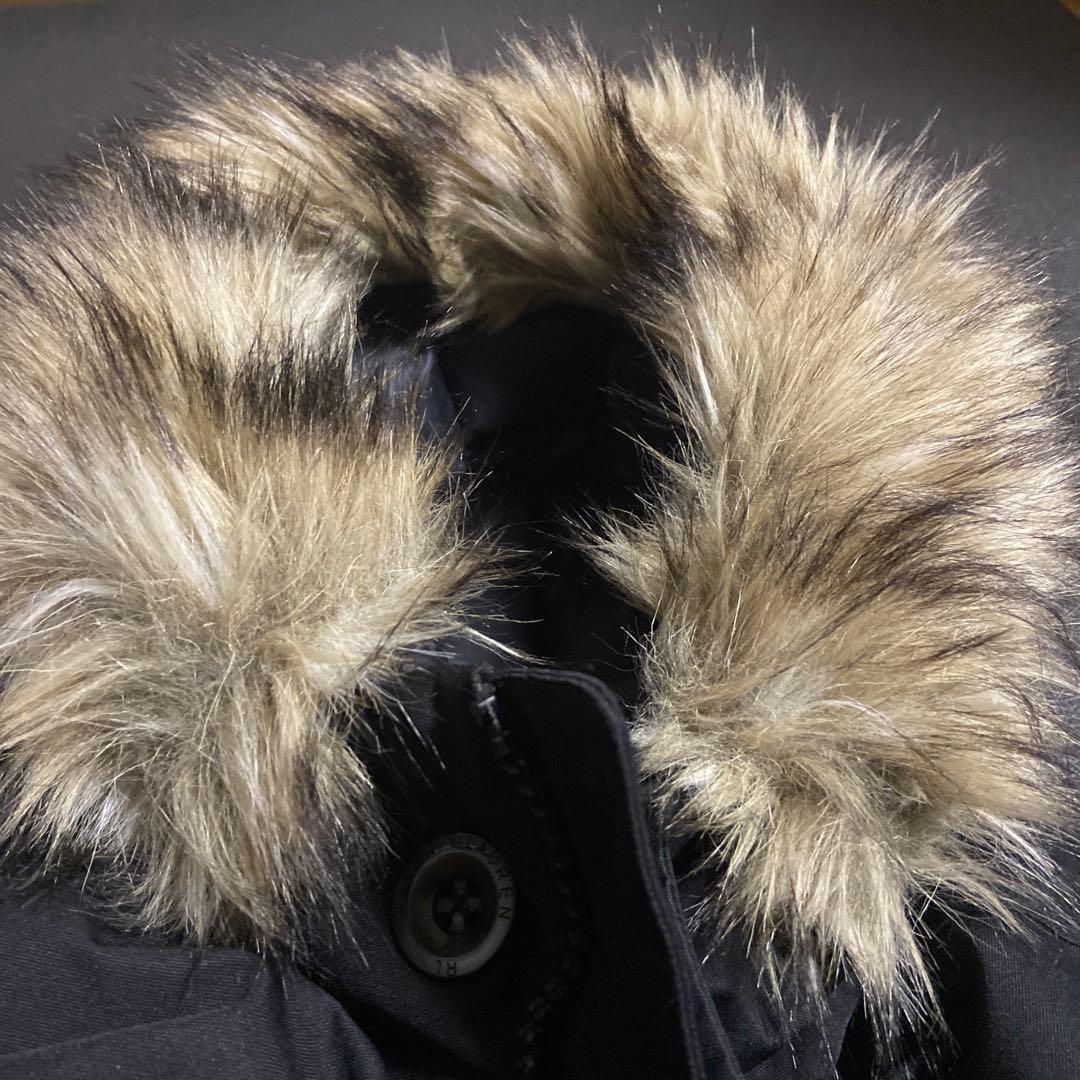 【極美品】ポロラルフローレン　モッズダウンコート　ダウンジャケット　ブラック