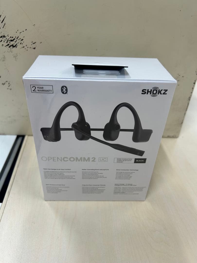 SHOKZ OPENCOMM 2 骨伝導イヤホン