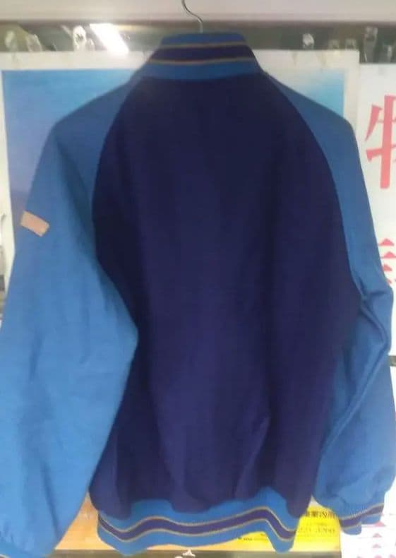 SPALDING グランドジャンバー　ブルー　日本製　デッドストック　サイズＭ