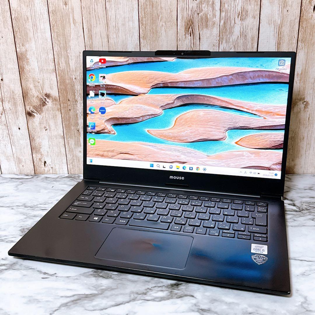 2020年製✨薄型パソコンPC 第10世代i5＆高速SSD/メモリ8GB✨カメラ