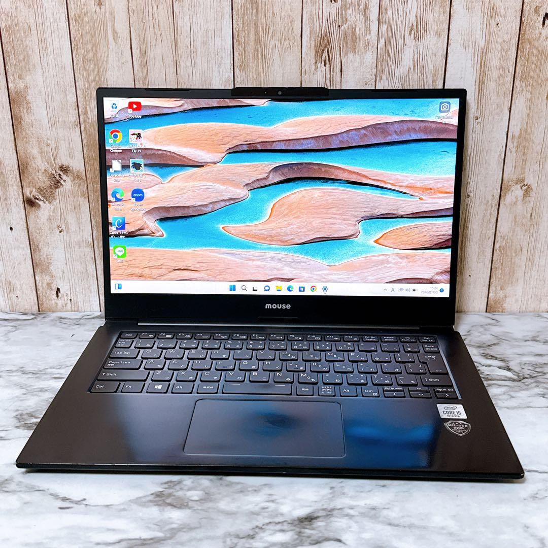 2020年製✨薄型パソコンPC 第10世代i5＆高速SSD/メモリ8GB✨カメラ