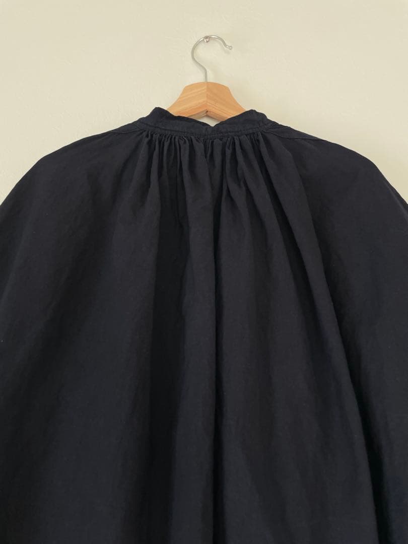 ~1920s フレンチヴィンテージ　indigo cotton Biaude