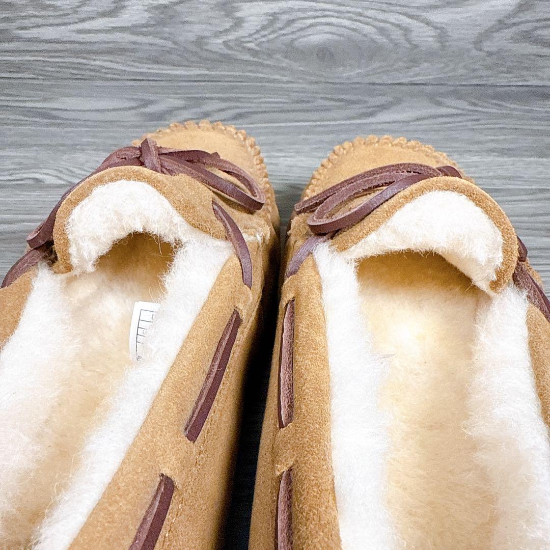 未使用級✨　アグ　ダコタ　モカシン　デッキシューズ　ムートンブーツ　箱付き