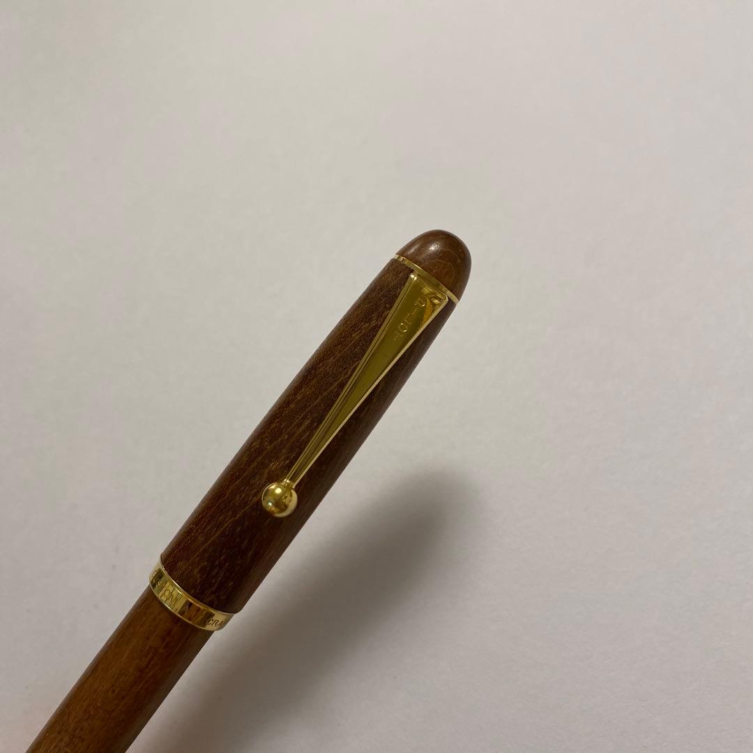 s*y様 パイロット　木製 万年筆 ブラウン　カスタム　ジャパン　14k