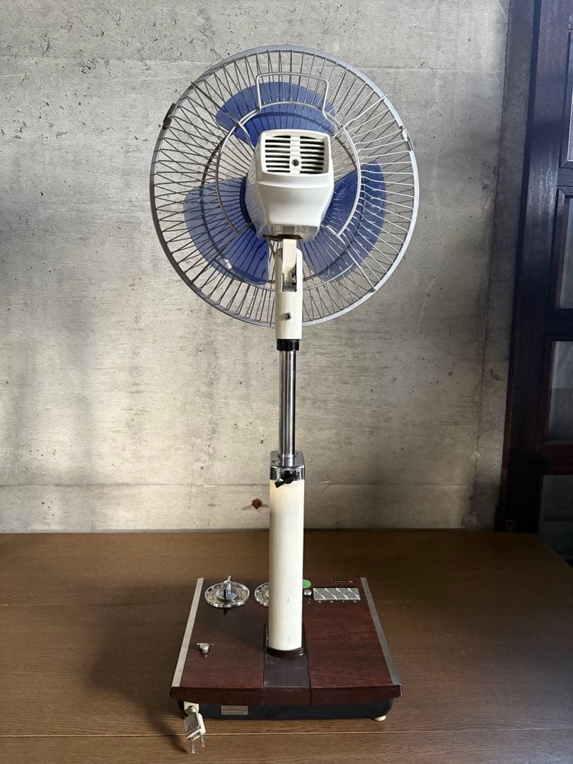 当時物　日立 H-654 扇風機 元箱付き 昭和 レトロ HITACHI