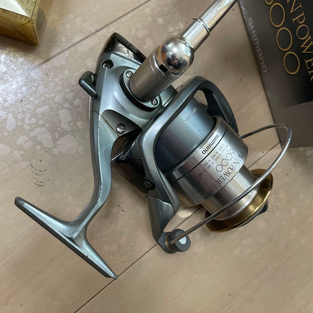 マ*T様 SHIMANO 98TWIN POWER 6000 リール