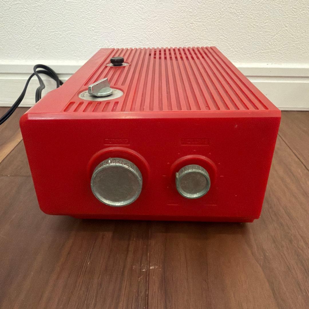 National Panasonic AM/FMラジオ付きパタパタ時計