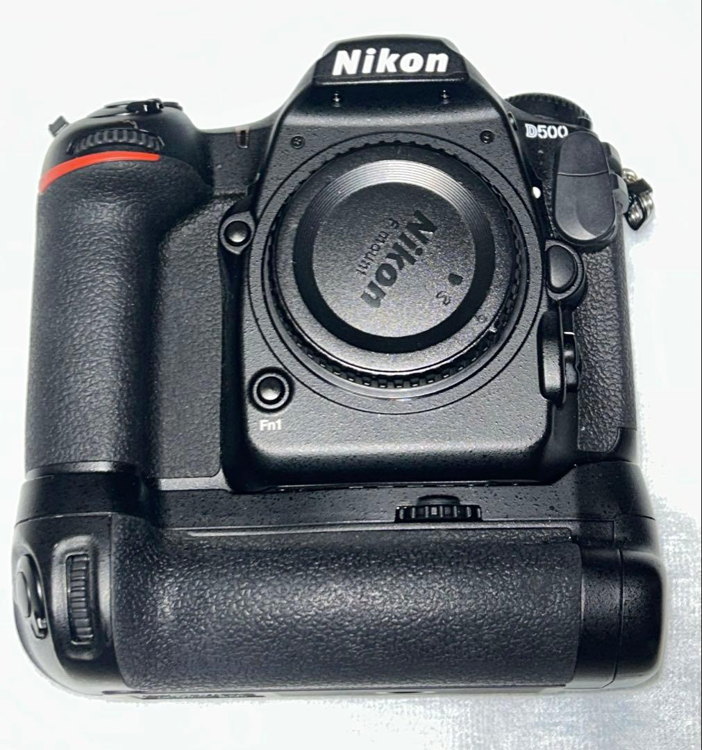 Nikon D500 MB-D17 バッテリーグリップ　純正バッテリー4つセット