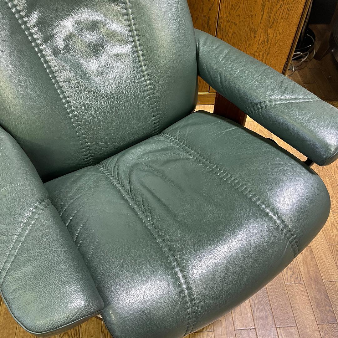 エコーネス コンサル ストレスレスチェア＆オットマン Sサイズ 美品