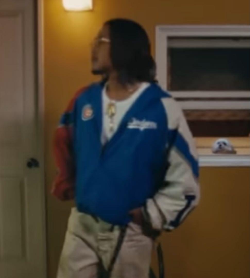 twice モモ　数原龍友着用　ドジャース　カブス　ナイロンジャケット